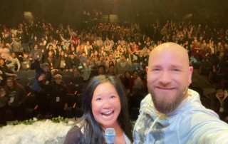 Danny MacKay and Melinda Estabrooks at Today's Teens Conference 2020