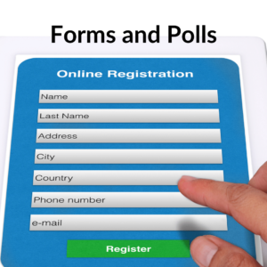 Forms and Polls