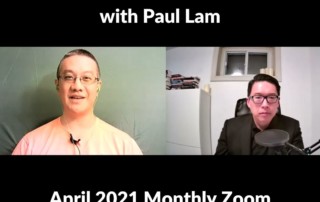 Monthly Zoom: April 2021