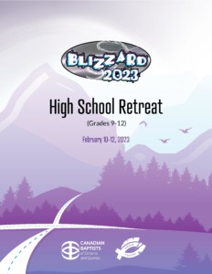 Blizzard 2023 registration package