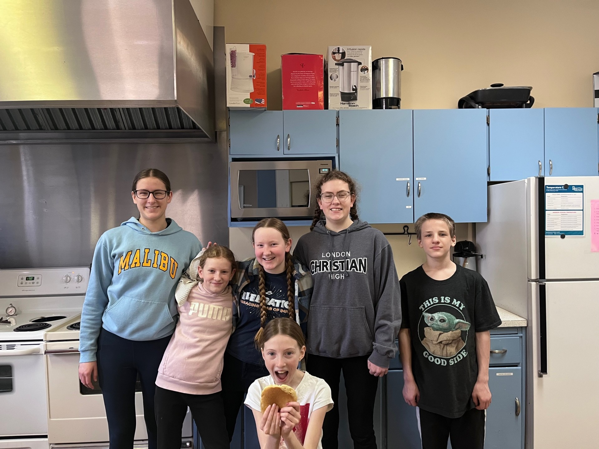 First Baptist-Ingersoll pancake team